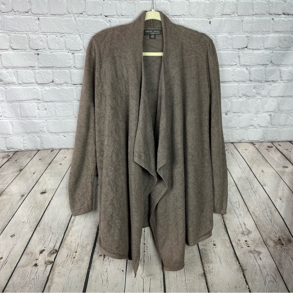Barefoot Dreams Bamboo Chic Lite Cozy Soft Cardigan Size S/M EUC